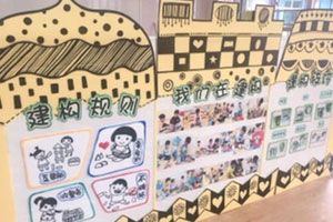幼儿园建构区搭建技能图片2张