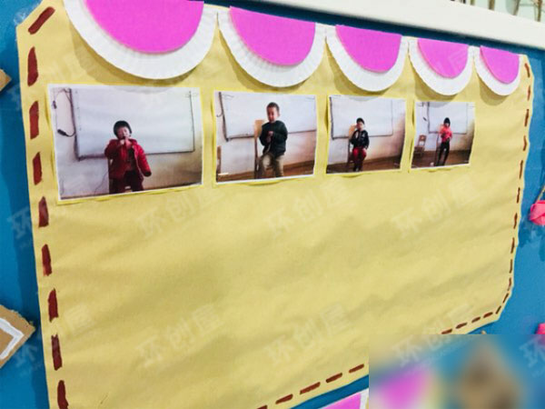 幼儿园绘本墙阅读区图片