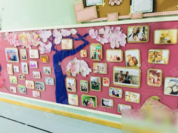 幼儿园绘本墙阅读区图片