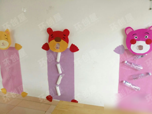 幼儿园科学区小球落地图片