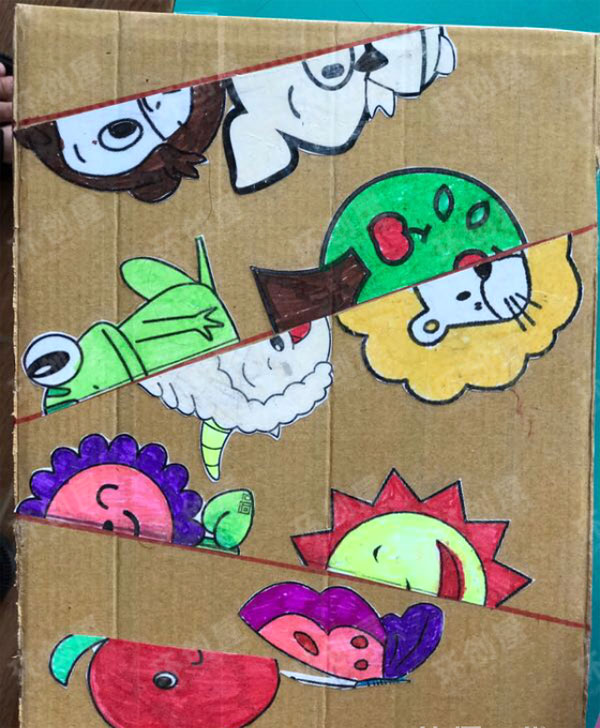 幼儿园科学区废物利用图片