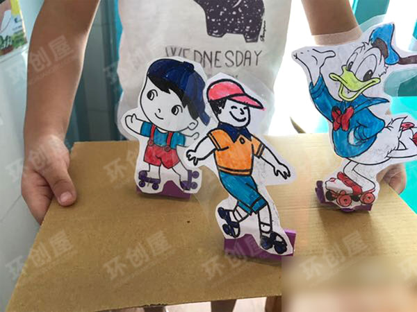 幼儿园科学区废物利用图片