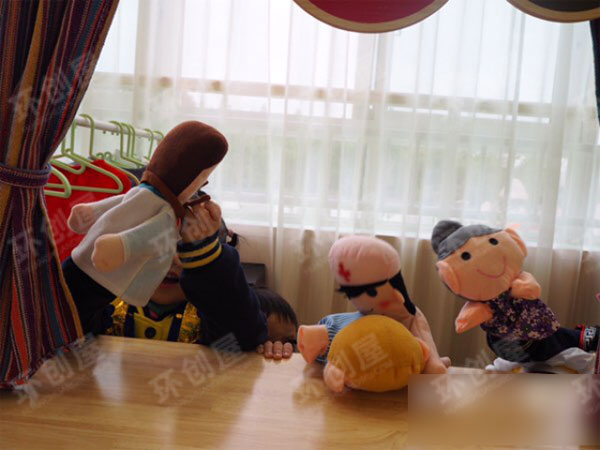 幼儿园表演区趣味小剧场图片