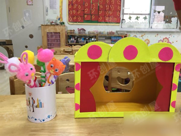 幼儿园表演区手偶表情卡图片