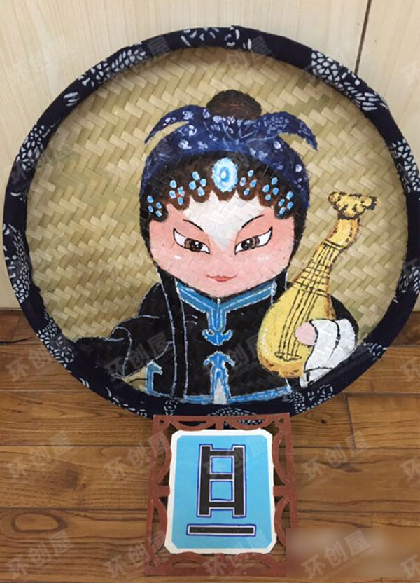 幼儿园墙面布置中国风国粹京剧角色介绍图片