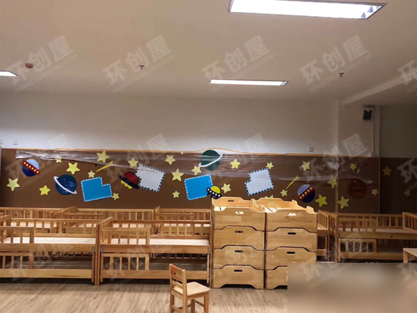 幼儿园墙面布置森林系主题图片