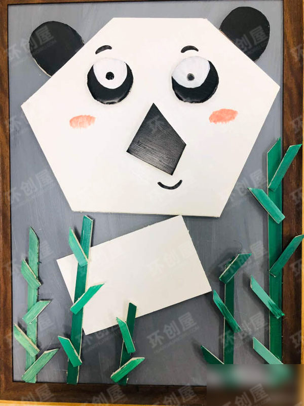 幼儿园墙面动物装饰画图片