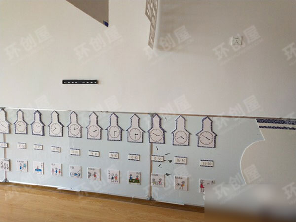 幼儿园中国风走廊门窗环创图片