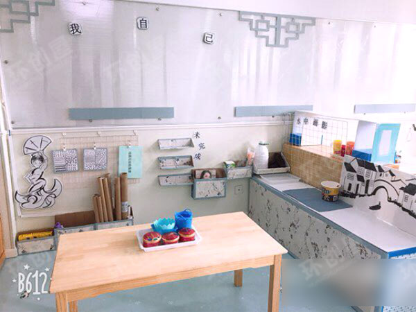 幼儿园复古中国风家园联系栏图片