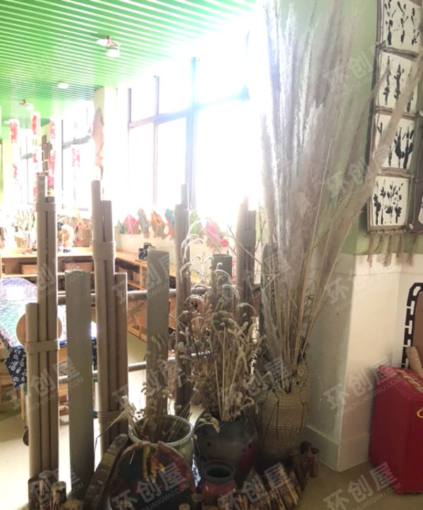 幼儿园美工坊小角落整体环创图片