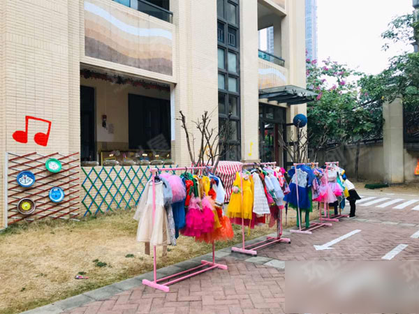 幼儿园户外环创音乐广场图片