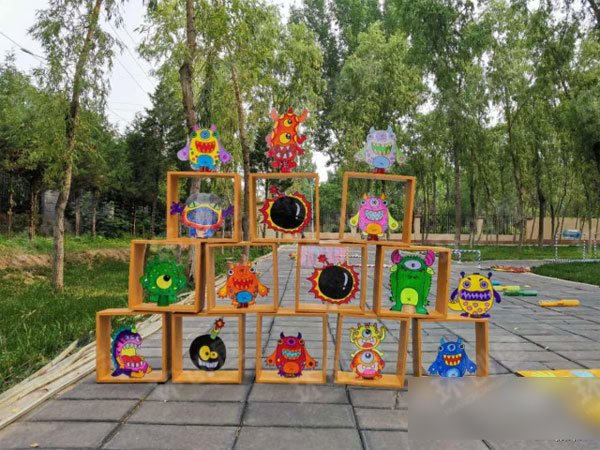 幼儿园户外玩教具制作图片