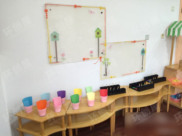 幼儿园生活环创班级环境图片