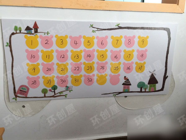 幼儿园生活环创班级环境图片