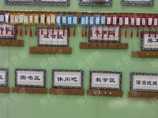 幼儿园选区生活环创图片