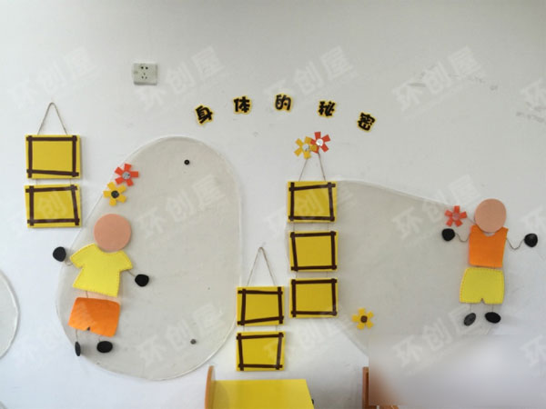 幼儿园生活环创班级环境图片