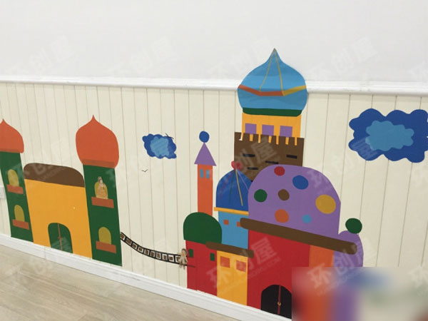 幼儿园建构区装饰图片