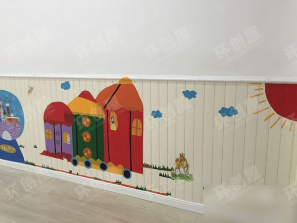 幼儿园建构区装饰图片