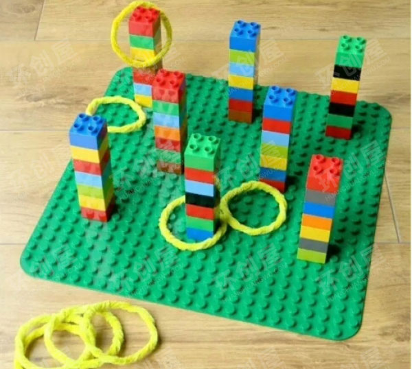 幼儿园废物利用建构区图片