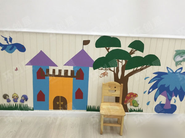 幼儿园建构区装饰图片