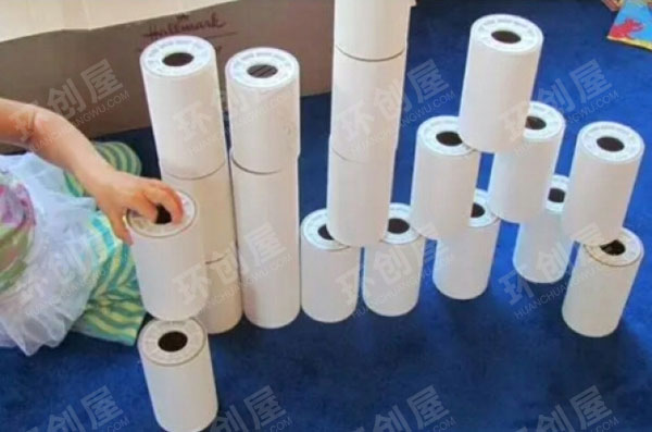 幼儿园废物利用建构区图片