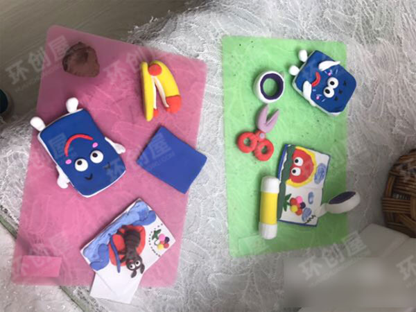 幼儿园图书制作修补图片