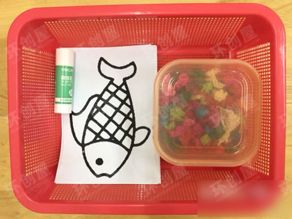 幼儿园美工区教具图片