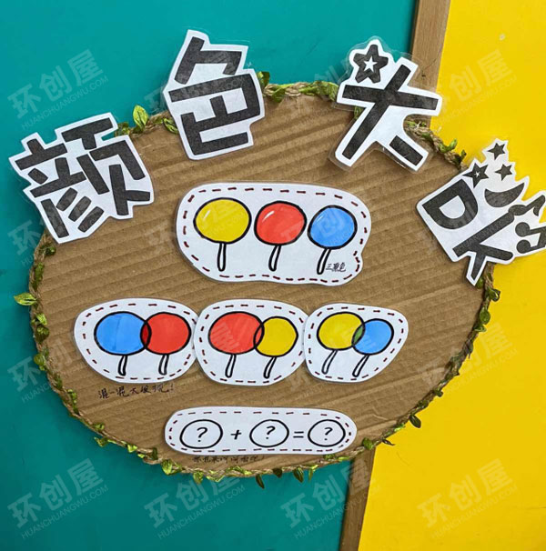 幼儿园科学区墙面装饰图片