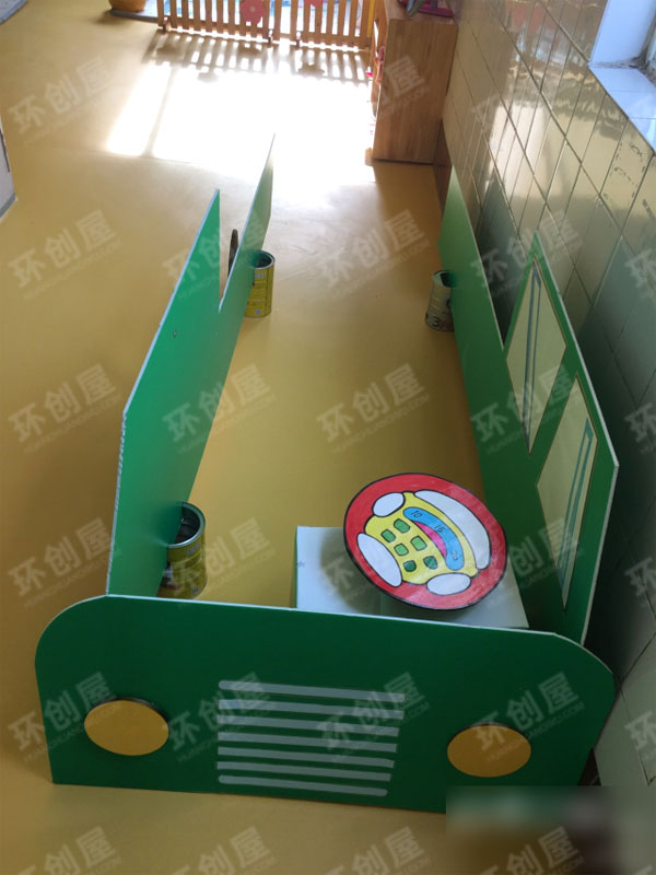 幼儿园角色游戏小司机图片