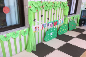 幼儿园表演区我型我秀绿色系列图片7张
