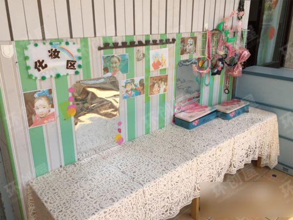 幼儿园表演区我型我秀绿色系列图片