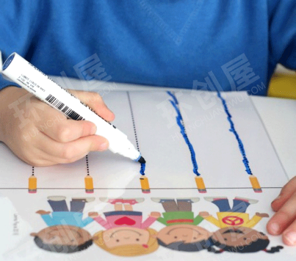 幼儿园益智区数字认知与字母图形图片