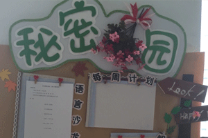 幼儿园花儿装饰家园联系栏图片5张