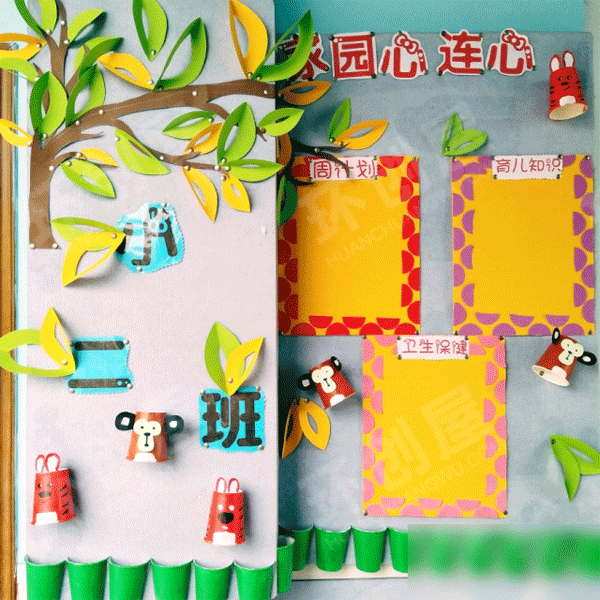 幼儿园昆虫植物系列家园联系栏图片