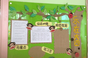 幼儿园废物利用家园联系栏图片8张