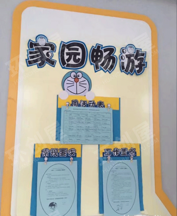 幼儿园家长园地环创图片