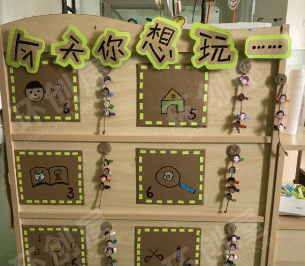 幼儿园绿森系家园联系栏图片