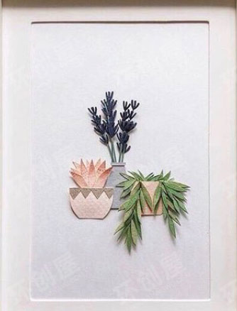 幼儿园剪纸插画作品展示图片