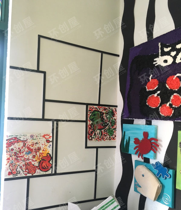 幼儿园中国人主题作品展示图片