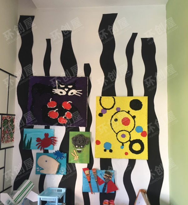 幼儿园中国人主题作品展示图片