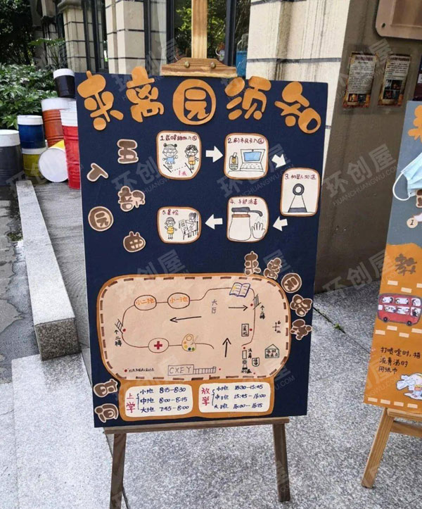 幼儿园走廊展板疫情系列主题图片