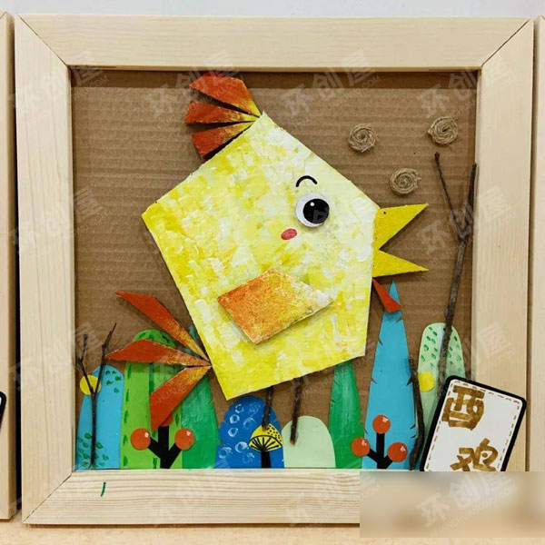 幼儿园作品展示趣味十二生肖图片