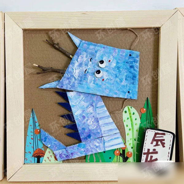 幼儿园作品展示趣味十二生肖图片