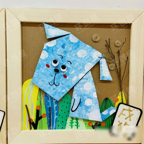幼儿园作品展示趣味十二生肖图片