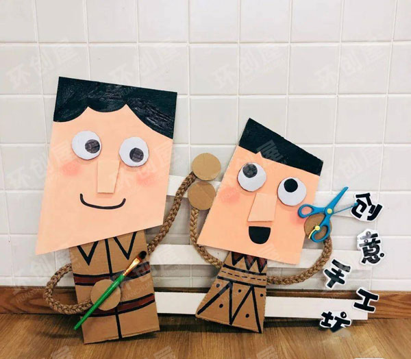 幼儿园美工制作卡通人物小小标识语图片