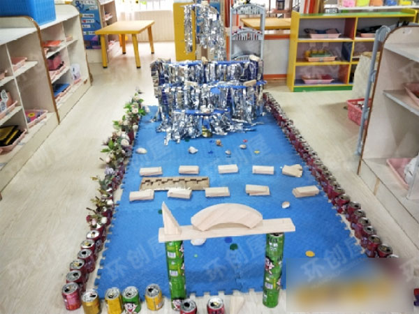 幼儿园建构区大型建构场设计布置图片
