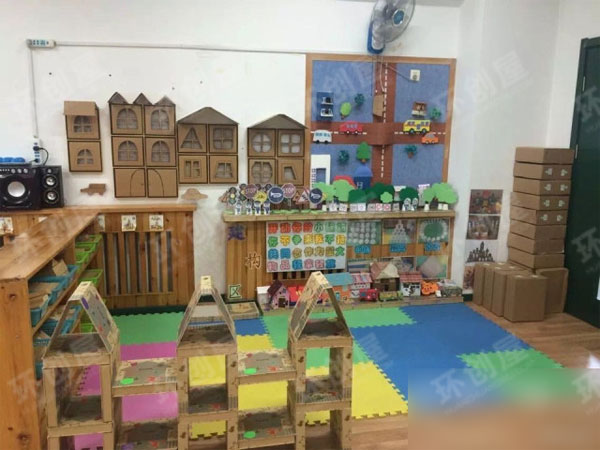 幼儿园爱上建构区图片