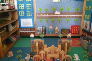 幼儿园爱上建构区图片5张