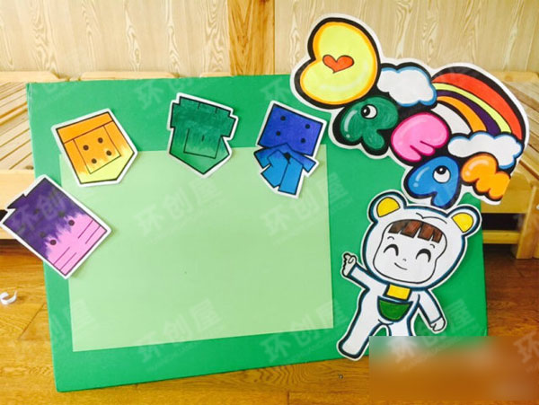 幼儿园阅读环创区角牌图片