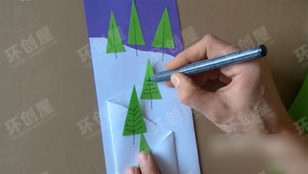 幼儿园美工区简易版立体贺卡图片